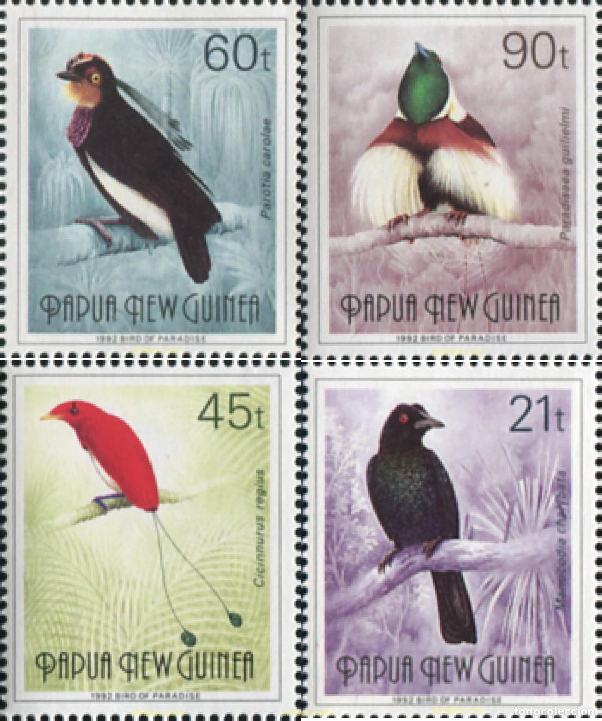 Sellos: 26275 MNH PAPUA NUEVA GUINEA 1992 AVES DEL PARAISO