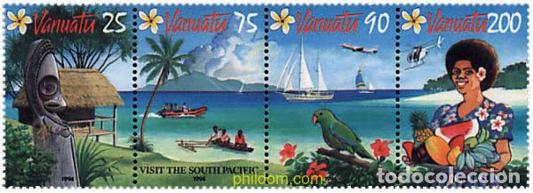 Sellos: 4912 MNH VANUATU 1994 TURISMO