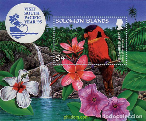 Sellos: 93137 MNH SALOMON 1995 TURISMO EN EL PACIFICO SUR