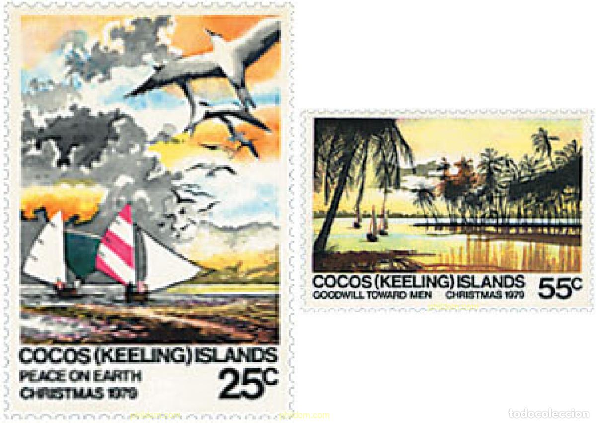 Sellos: 33359 MNH COCOS Islas 1979 NAVIDAD