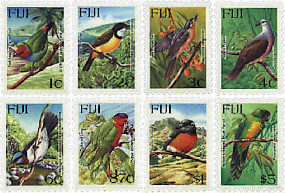 Sellos: 43357 MNH FIJI 1995 AVES