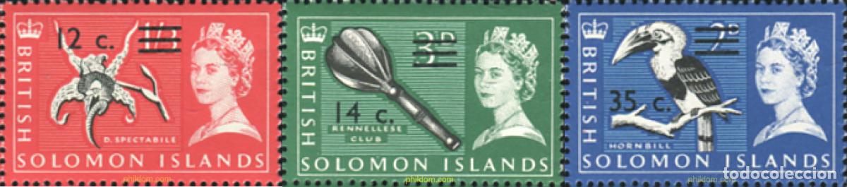 Sellos: 358950 MNH SALOMON 1966 MOTIVOS VARIOS