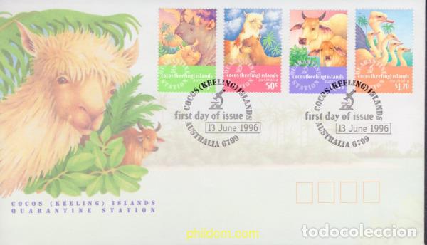 Sellos: 398556 MNH COCOS Islas 1996 ESTACION DE CUARENTENA
