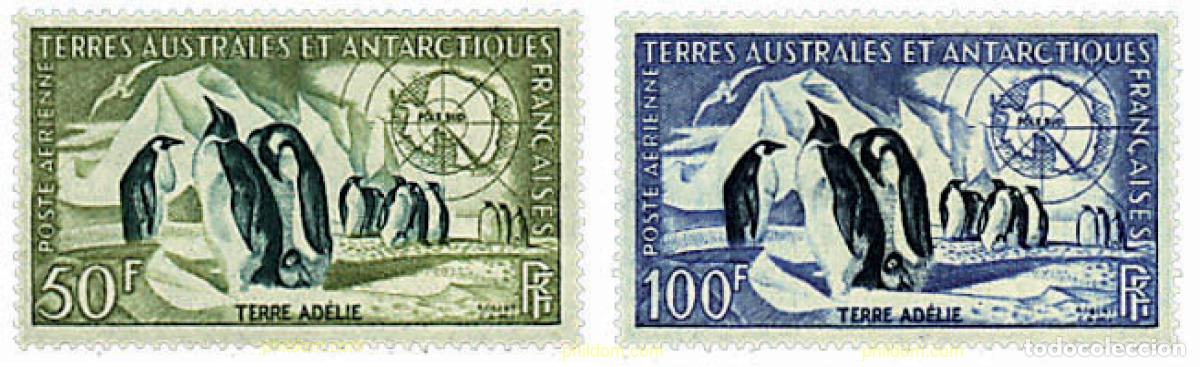 Sellos: 43389 MNH ANTARTIDA FRANCESA 1956 FAUNA