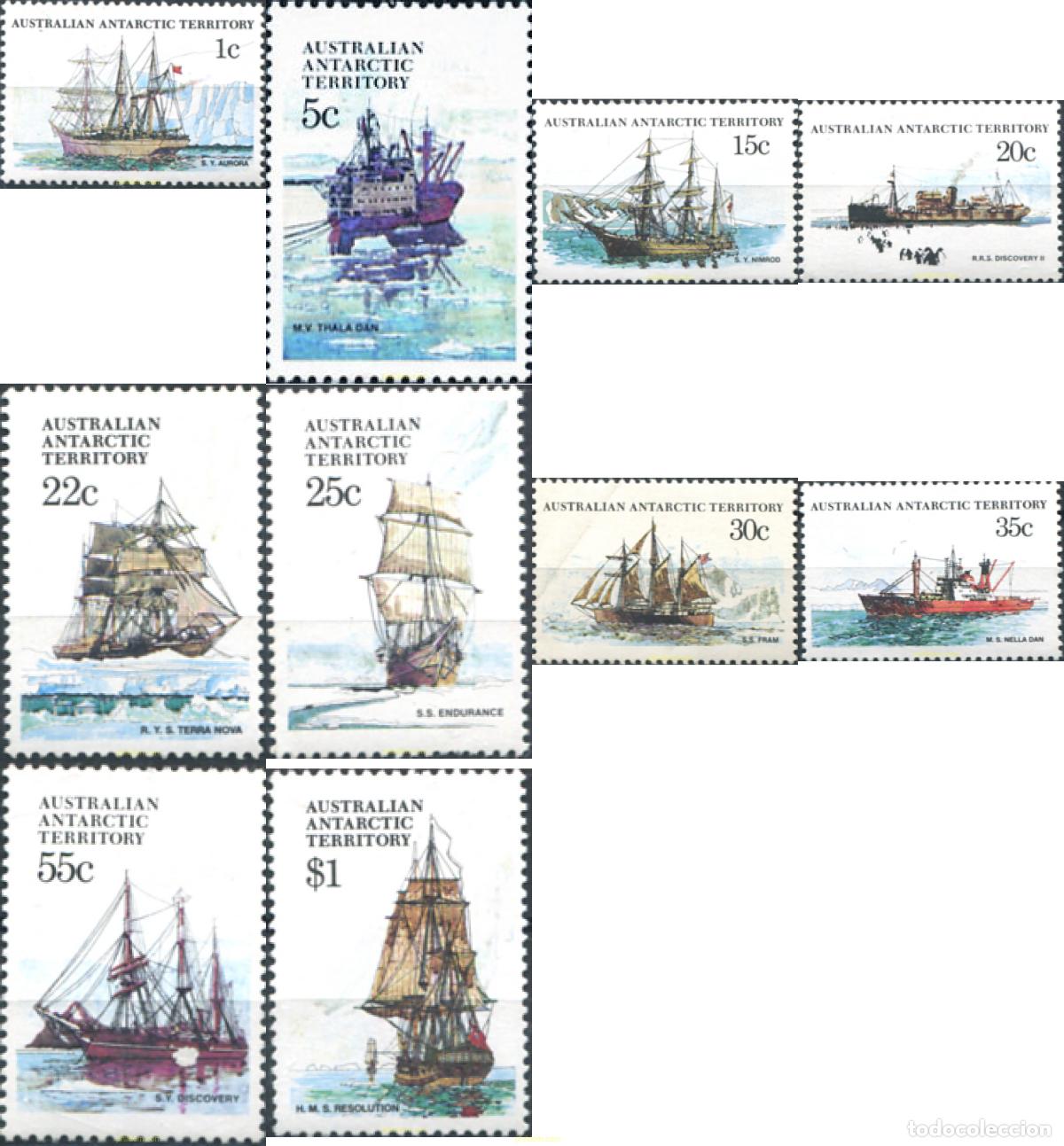 Stamps: 31706 MNH ANTARTIDA AUSTRALIANA 1979 MOTIVOS VARIOS