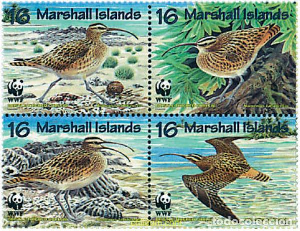 Stamps: 5261 MNH MARSHALL Islas 1997 ZARAPITO DEL PACIFICO