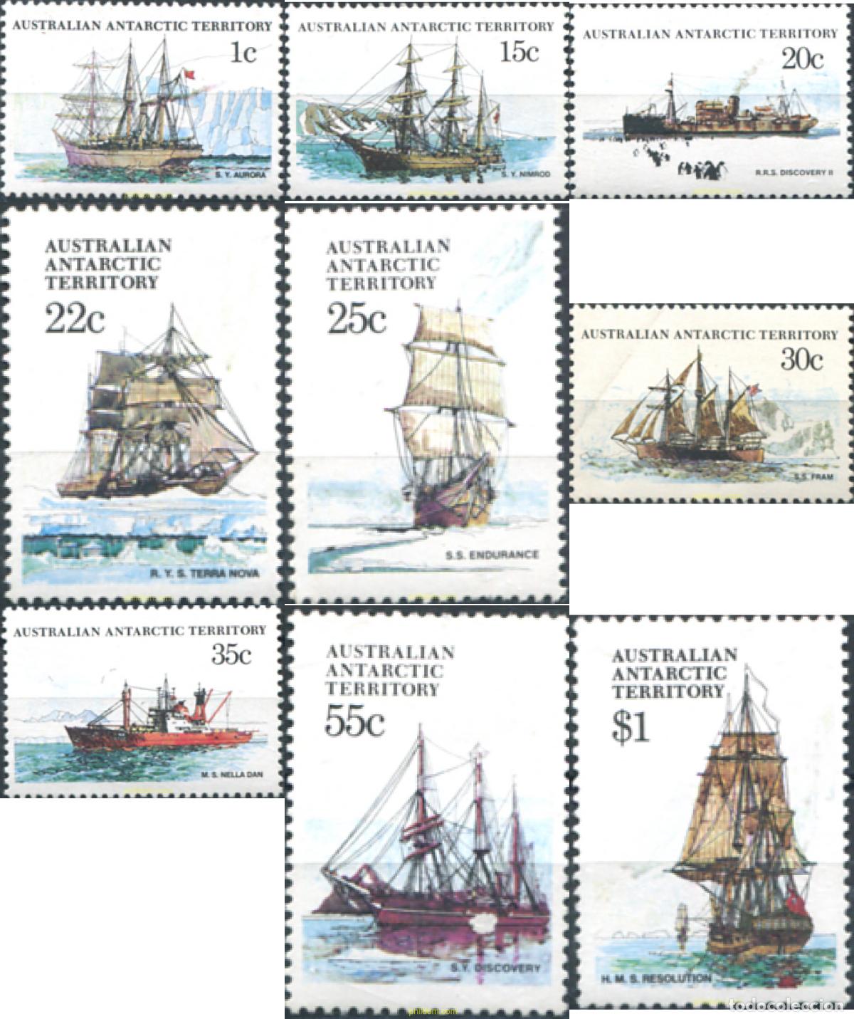 Sellos: 285146 MNH ANTARTIDA AUSTRALIANA 1979 MOTIVOS VARIOS