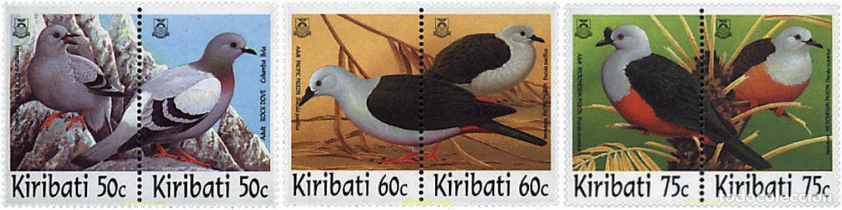 Sellos: 6977 MNH KIRIBATI 1997 PALOMAS