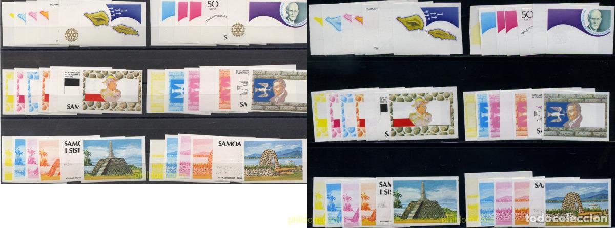 Stamps: 254844 MNH SAMOA 1980 ANIVERSARIOS