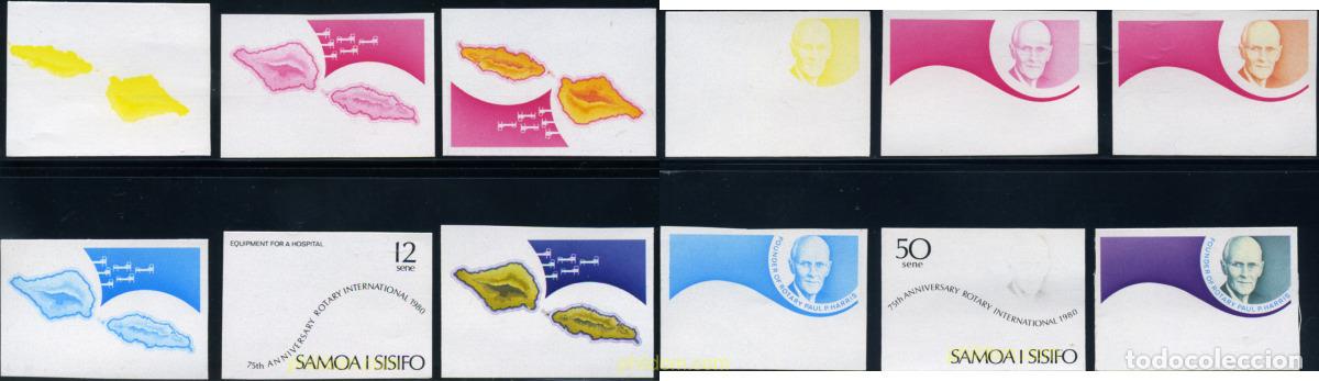 Stamps: 255051 MNH SAMOA 1980 ANIVERSARIOS