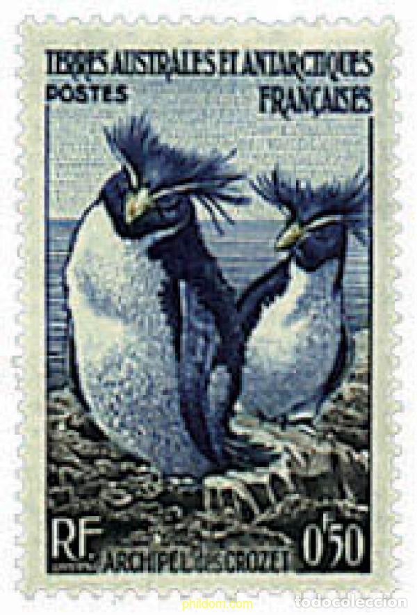 Sellos: 659971 MNH ANTARTIDA FRANCESA 1956 FAUNA