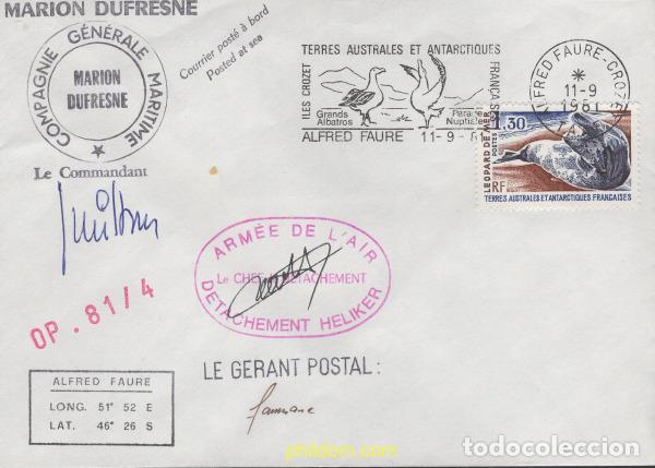 Sellos: 643890 MNH ANTARTIDA FRANCESA 1980 LEOPARDO MARINO