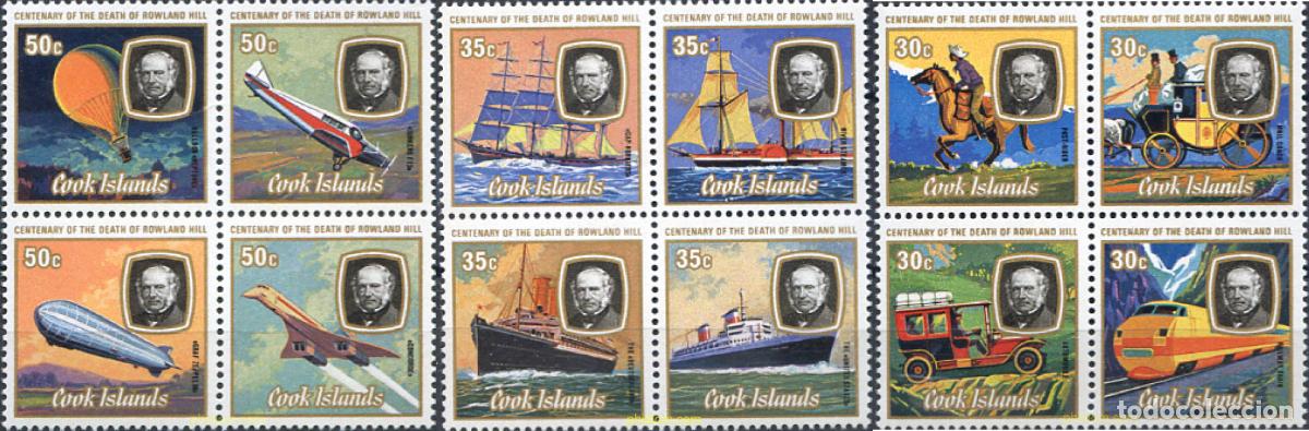Sellos: 5965 MNH COOK Islas 1979 CENTENARIO DE LA MUERTE DE SIR ROWLAND HILL