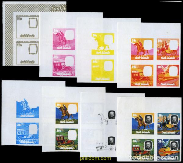 Sellos: 206683 MNH COOK Islas 1979 CENTENARIO DE LA MUERTE DE SIR ROWLAND HILL