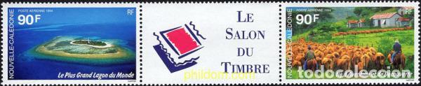 Sellos: 157169 MNH NUEVA CALEDONIA 1994 SALON DEL SELLO DE PARIS
