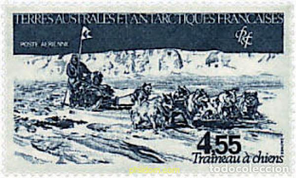 Sellos: 50747 MNH ANTARTIDA FRANCESA 1983 TRINEO CON PERROS