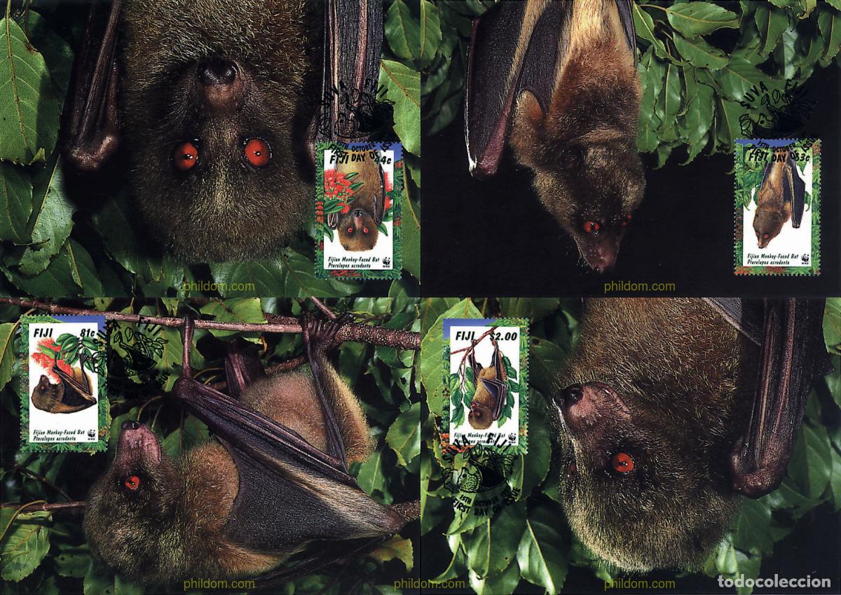 Sellos: 7438 MNH FIJI 1997 MURCIELAGO CARA DE MONO DE FIJI