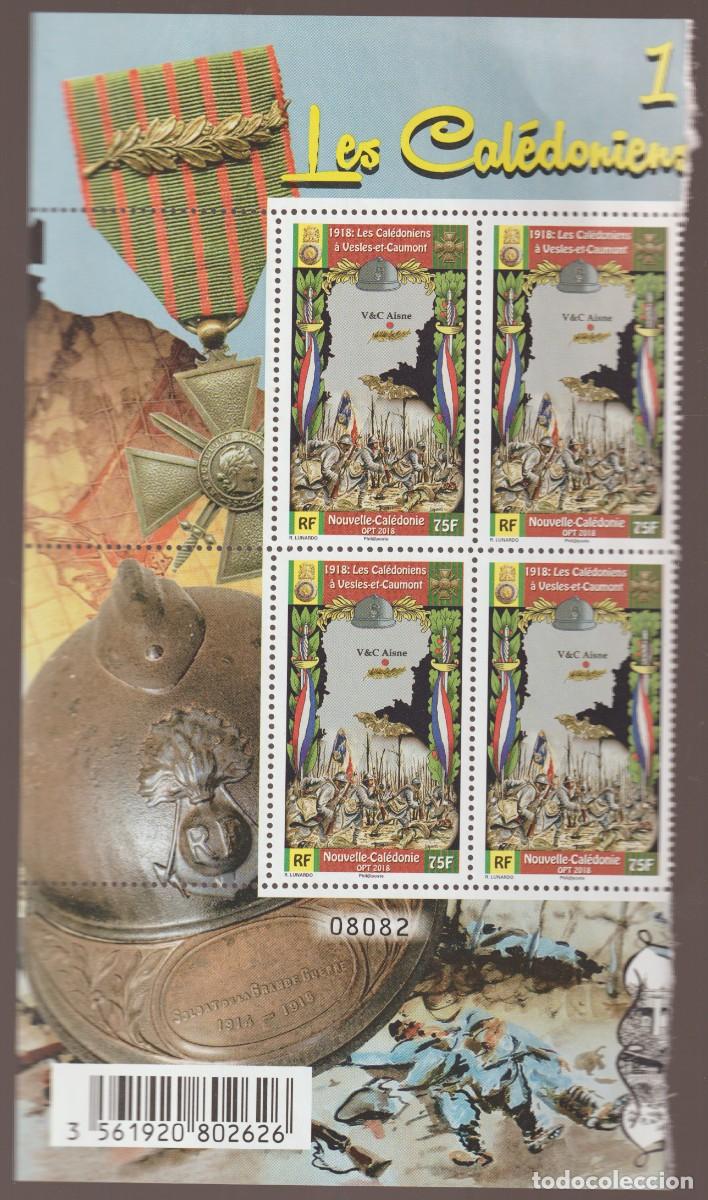 Sellos: Nouvelle Caledonie 2018 - Liberation of Vesles et Caumont b4 mnh**
