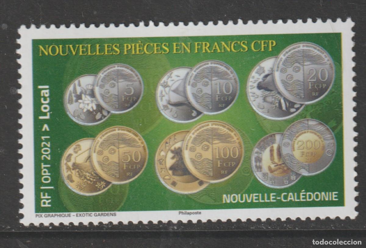 Sellos: Nouvelle Caledonie 2021 - Nouvelles pi&egrave;ces en francs CFP mnh**