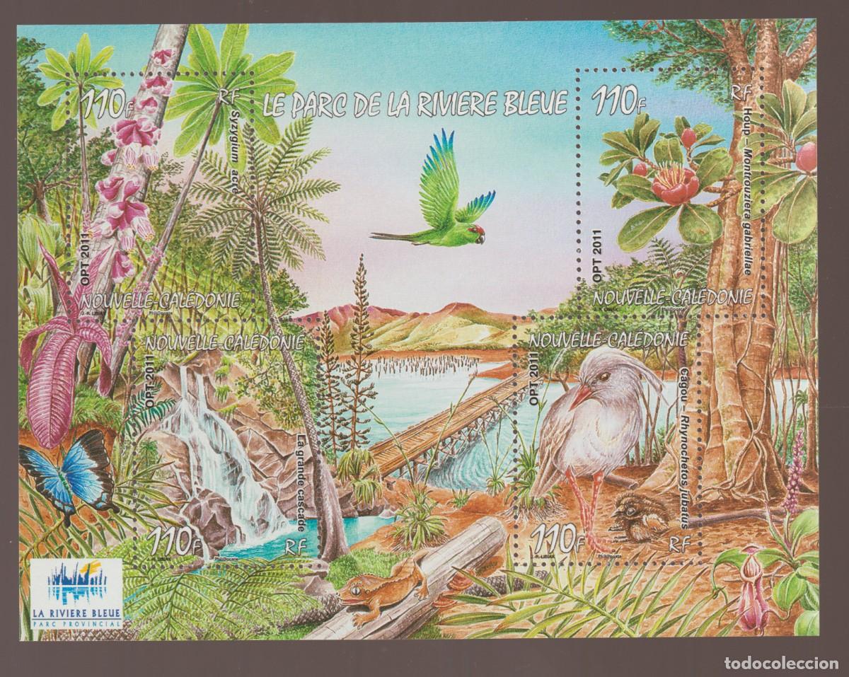 Sellos: Nouvelle Caledonie 2011 - Le parc de la riviere bleu bloc mnh**
