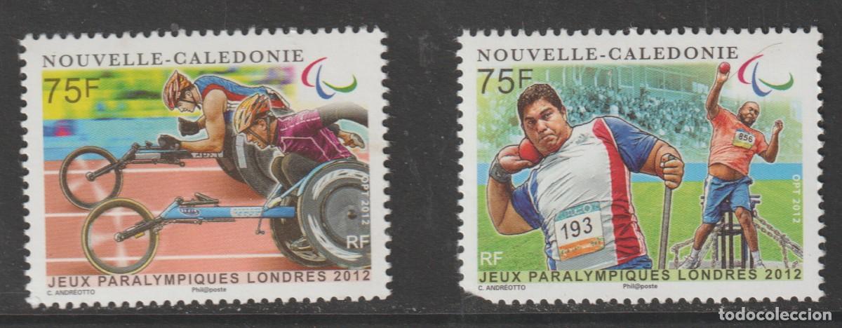 Sellos: Nouvelle Caledonie 2012 - Paralympic Games in London mnh**