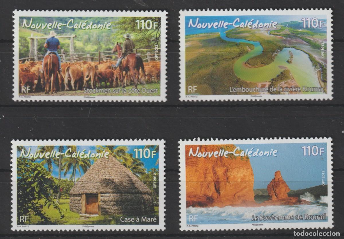 Sellos: Nouvelle Caledonie 2012 - S&eacute;rie Paysages et Animaux mnh**