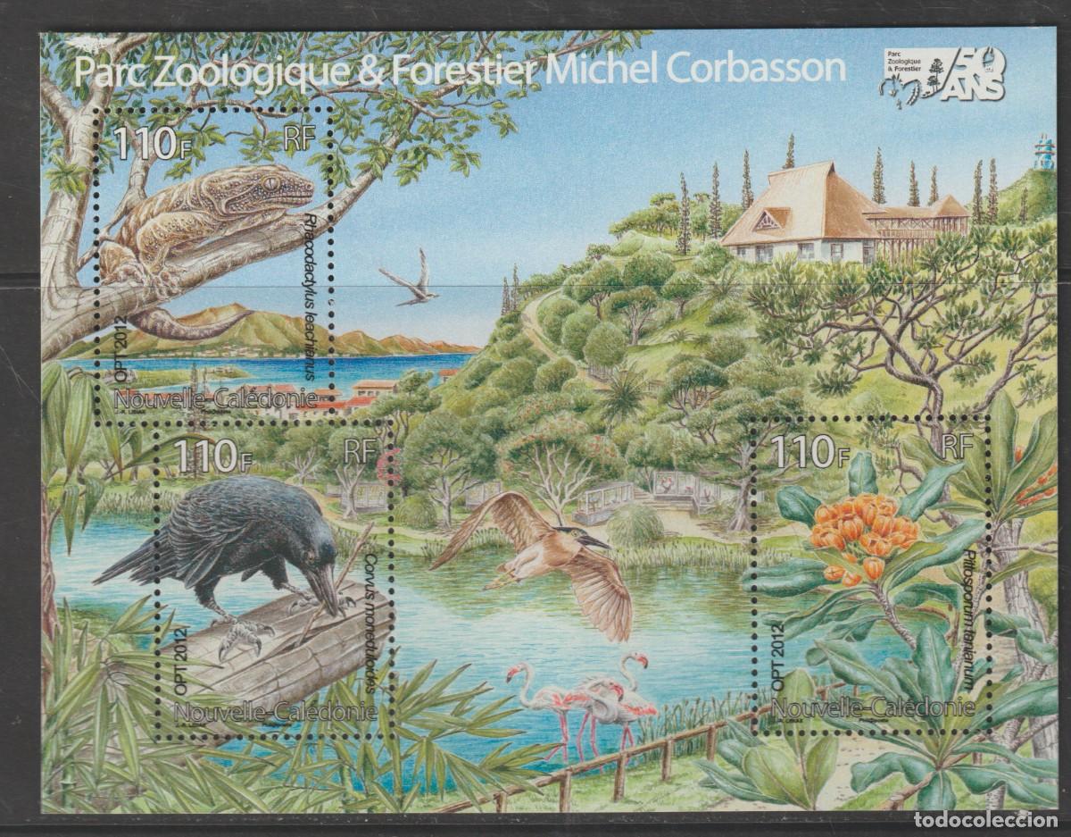 Sellos: Nouvelle Caledonie 2012 - Parc zoologique et forestier Michel Corbasson bloc mnh**