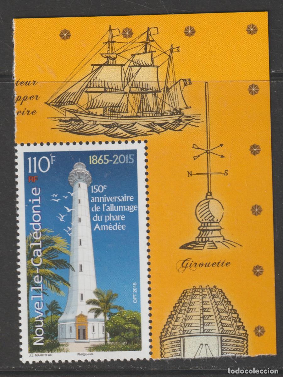 Sellos: Nouvelle Caledonie 2015 - Allumage du Phare Am&eacute;d&eacute;e mnh**