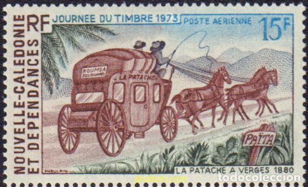 Sellos: 44468 MNH NUEVA CALEDONIA 1973 DIA DEL SELLO