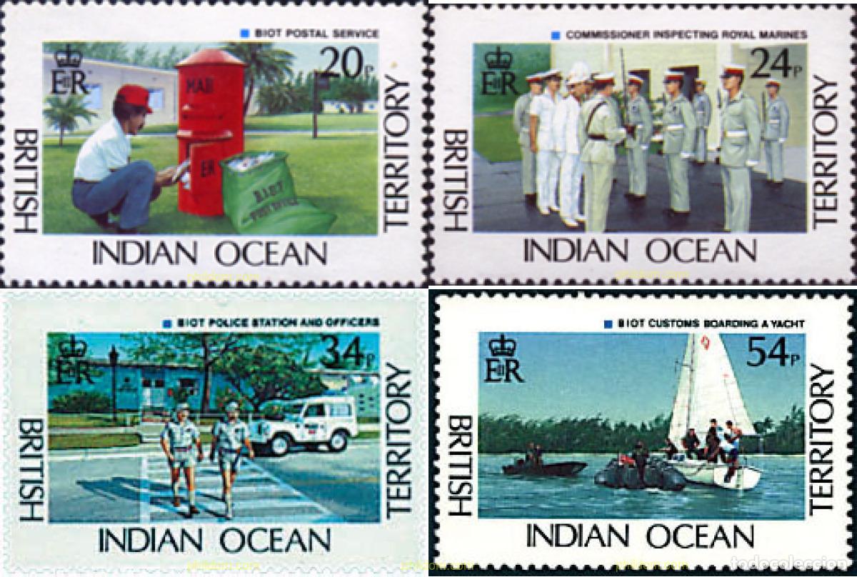 Sellos: 72859 MNH OCEANO INDICO BRITANICO 1991 ADMINISTRACION DEL TERRITORIO