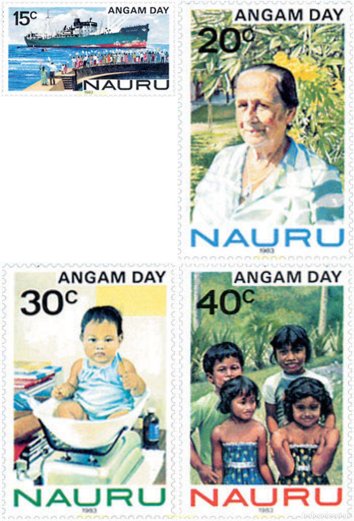 Sellos: 50379 MNH NAURU 1983 DIA DEL REGRESO