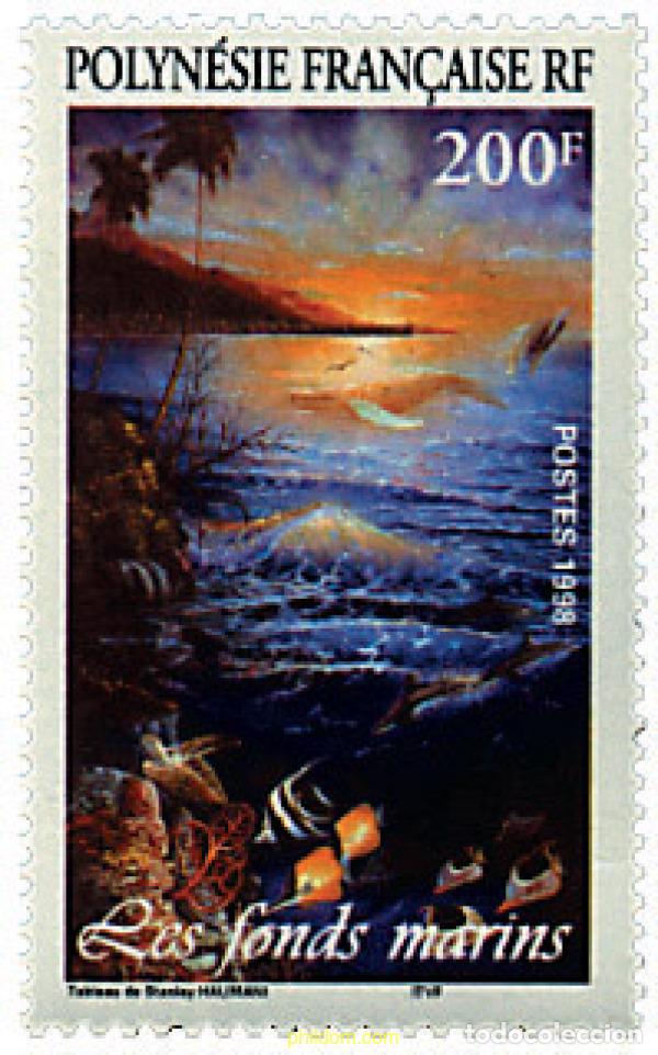 Sellos: 35328 MNH POLINESIA FRANCESA 1998 EL FONDO MARINO