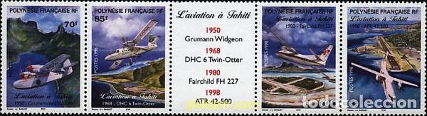 Sellos: 6917 MNH POLINESIA FRANCESA 1998 LA AVIACION DE TAHITI