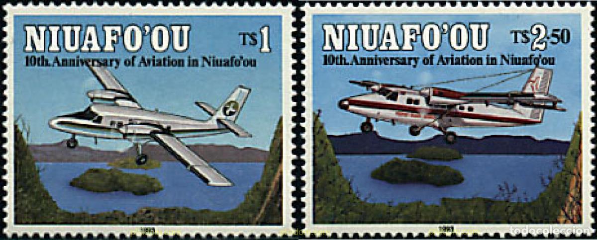 Sellos: 44779 MNH NIUAFO OU 1993 10 ANIVERSARIO DEL SELLO DE NIUAFO'OU