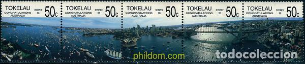 Sellos: 6324 MNH TOKELAU 1988 SYDPEX 88. EXPOSICION FILATELICA INTERNACIONAL