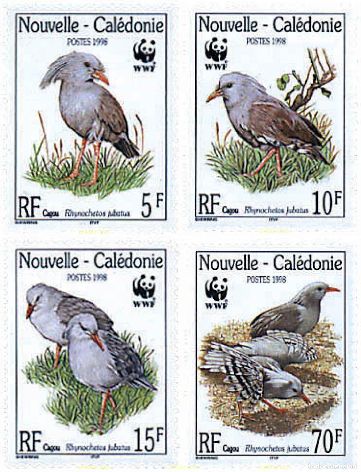 Sellos: 75232 MNH NUEVA CALEDONIA 1998 KAGU