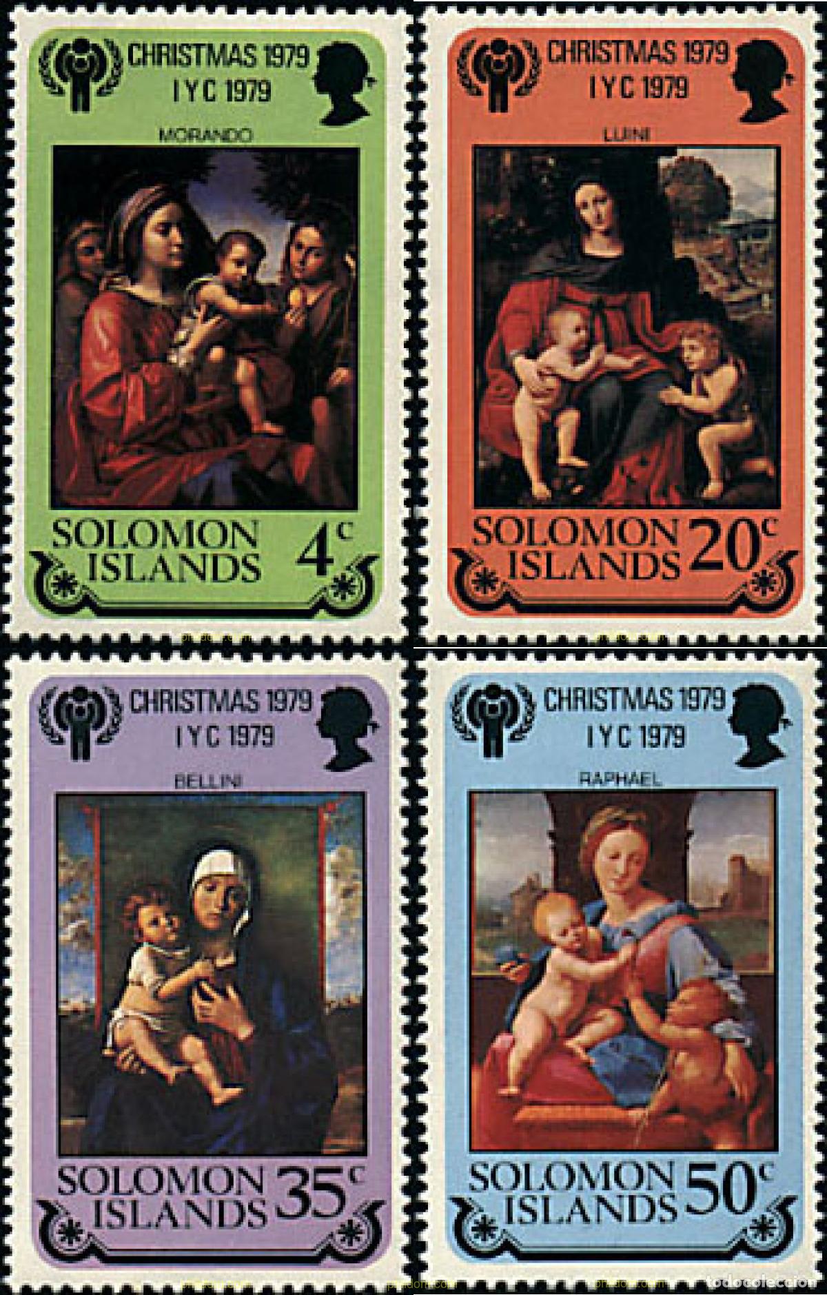 Sellos: 45334 MNH SALOMON 1979 NAVIDAD