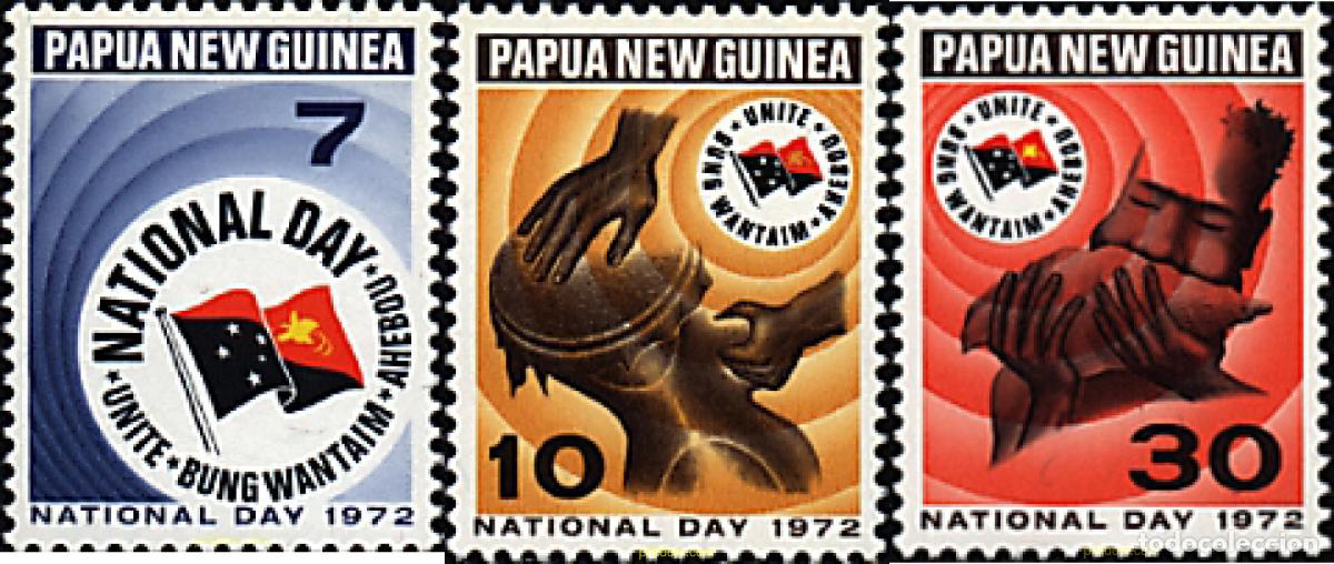 Briefmarken: 45029 MNH PAPUA NUEVA GUINEA 1972 FIESTA NACIONAL