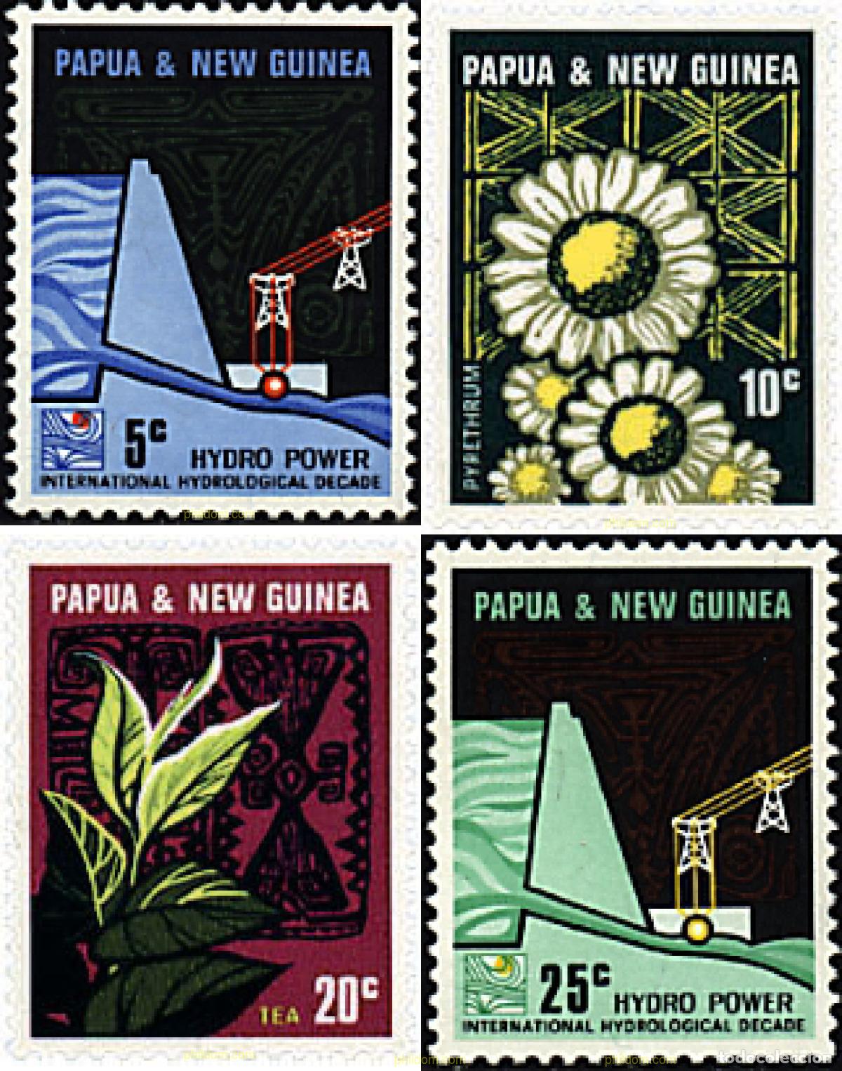Briefmarken: 94149 MNH PAPUA NUEVA GUINEA 1967 EQUIPAMIENTO INDUSTRIAL Y AGRICOLA
