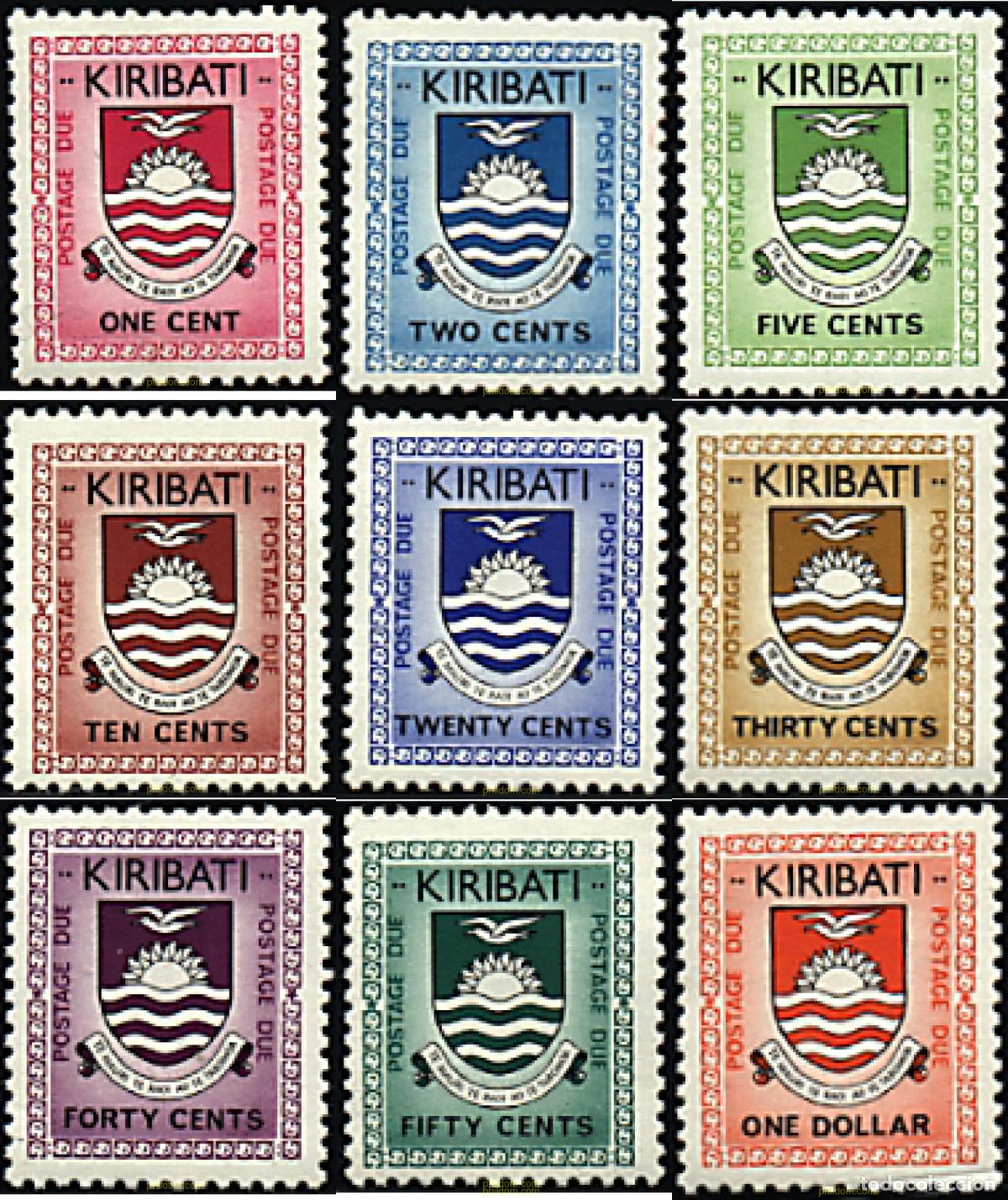 Briefmarken: 162255 MNH KIRIBATI 1981 ESCUDOS