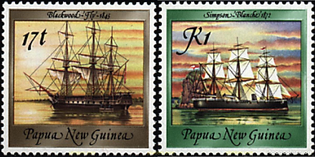 Briefmarken: 45073 MNH PAPUA NUEVA GUINEA 1988 BARCOS HISTORICOS