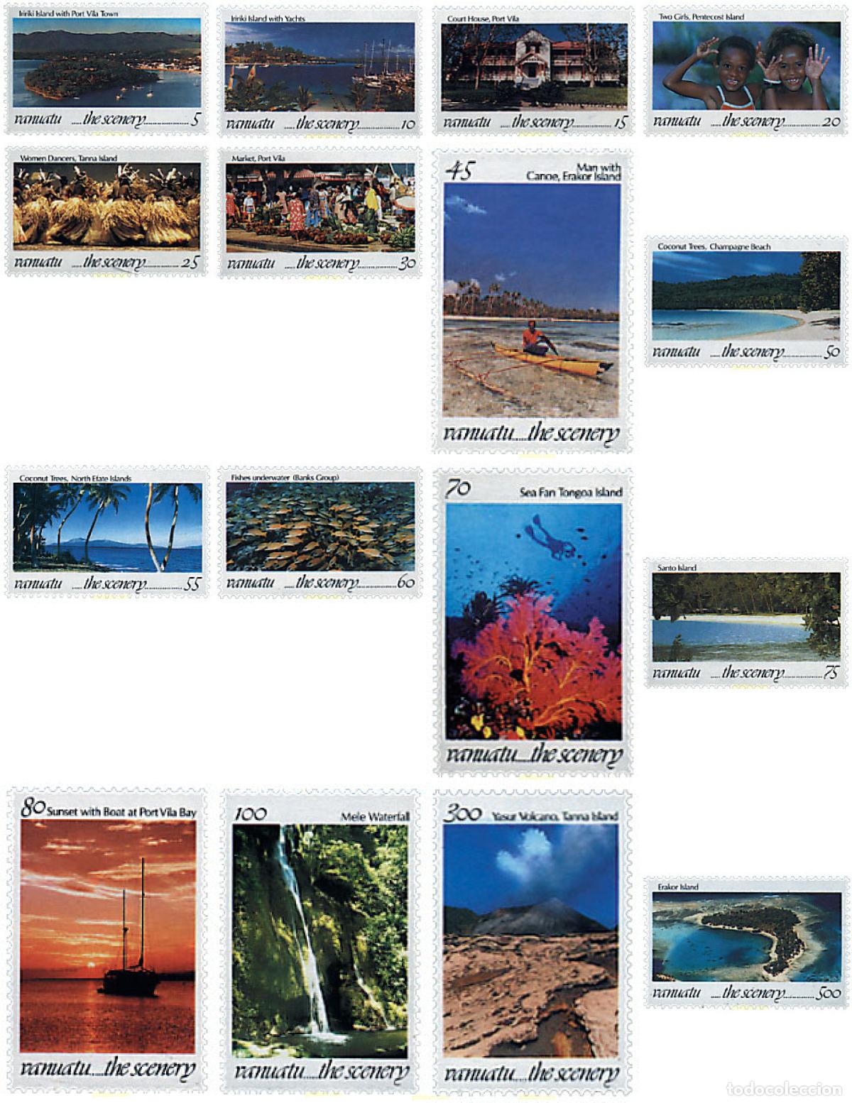 Sellos: 45823 MNH VANUATU 1993 PAISAJES