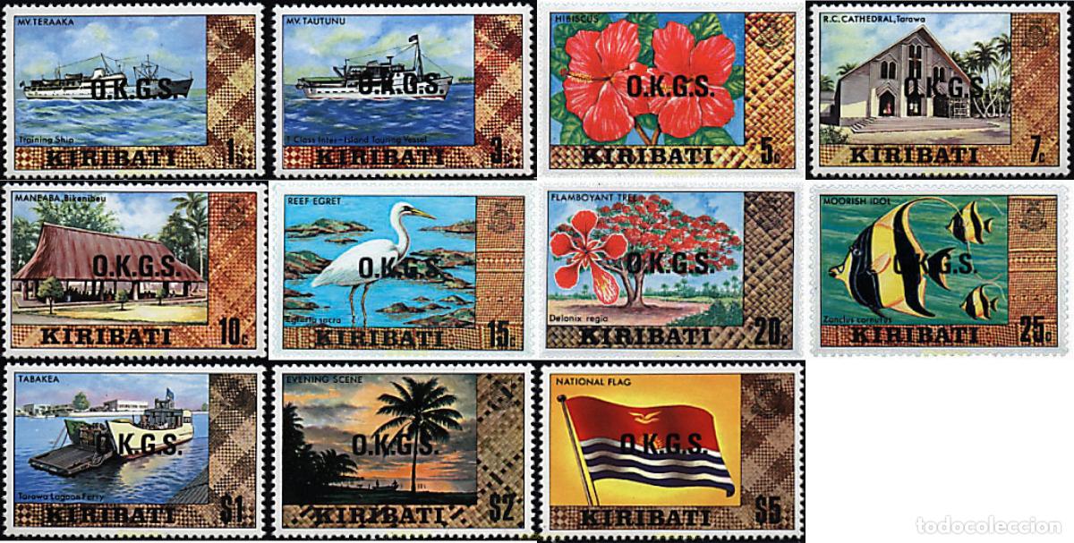 Sellos: 620342 MNH KIRIBATI 1981 MOTIVOS VARIOS