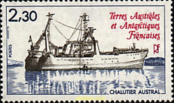Sellos: 155476 MNH ANTARTIDA FRANCESA 1983 BARCO