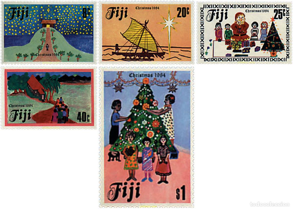 Sellos: 43316 MNH FIJI 1984 NAVIDAD