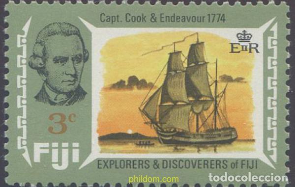 Sellos: 660266 MNH FIJI 1970 NAVEGANTES