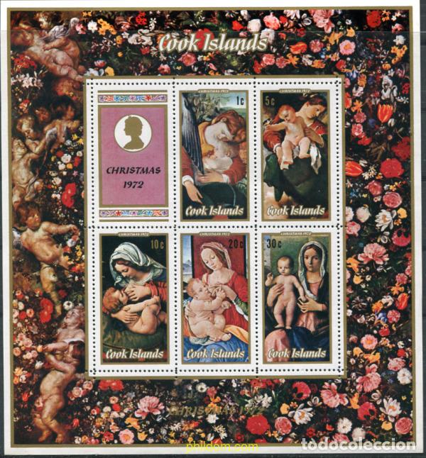 Sellos: 300599 MNH COOK Islas 1972 NAVIDAD