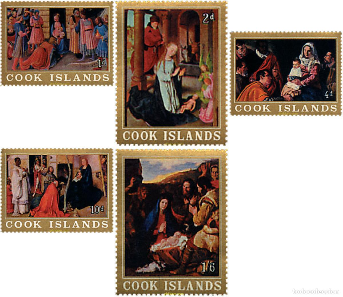 Sellos: 65509 MNH COOK Islas 1966 NAVIDAD