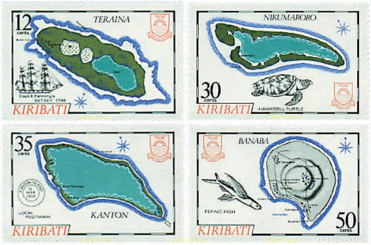 Sellos: 44216 MNH KIRIBATI 1984 ISLA DE KIRIBATI
