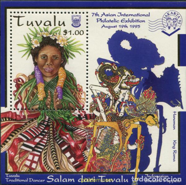 Sellos: 35809 MNH TUVALU 1995 JAKARTA 95. EXPOSICION FILATELICA INTERNACIONAL